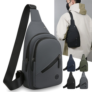 Men's Chest Bag Oxford Cloth Lightweight Single Shoulder Crossbody Bag For Everyday Use Durable Design - Product Image 1