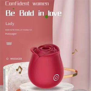 Suction Rose Vibrator Clitoral Sucking Vibrator Sex Toys Women <strong>Nipple</strong> Sex Toys for Woman