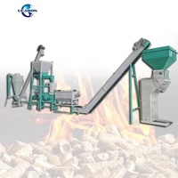 Machine de fabrication de granulés de bois industrielle 500-1000 kg/h pour combustible solide, presse à granulés de sciure de bois, machine de fabrication de granulés de biomasse, prix