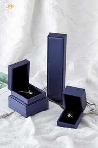 Bán Buôn Đồ trang sức sang trọng hộp tùy chỉnh PU da đồ trang sức bao bì Bangle bông tai vòng đeo tay vòng cổ hộp đồ trang sức hộp - Product Image 4