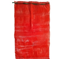 Sacs de légumes en maille personnalisés Sacs en maille d'oignon rouge réutilisables et respirants pour l'emballage de légumes Fruits Maïs Poivre Carotte Orange