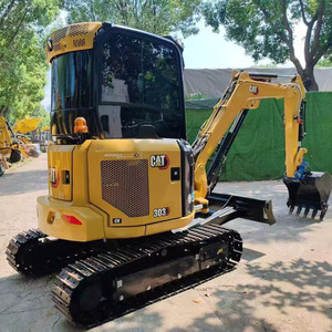 Excavatrice CAT 303 d'occasion, 3 tonnes, CATERPILLAR 303 CR, mini-excavatrice sur chenilles, machine de construction compacte - Product Image 1