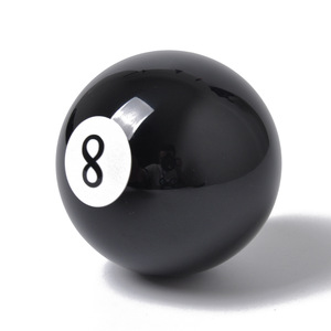 Car Gear <b>Knob</b> 8 Ball Black Plastic Ergonomic Manual <b>Shift</b> <b>Knob</b> - Product Image 3