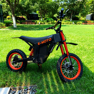 สำหรับคลังสินค้าในสหราชอาณาจักรและแคนาดา สำหรับรถมอเตอร์ไซค์ไฟฟ้า E-MOTO E-Bike 3000W 48V 21Ah ระยะทางไกล 50-60 กม. รถมอเตอร์ไซค์ออฟโรด ความเร็ว 55 กม./ชม. - Product Image 1