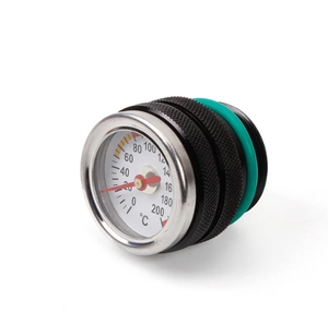<span class=keywords><strong>Bouchon</strong></span> de réservoir de carburant pour moto avec <span class=keywords><strong>jauge</strong></span> de température d'huile, thermomètre en alliage d'aluminium, remplace le <span class=keywords><strong>bouchon</strong></span> M30x1.5, accessoires pour moto - Product Image 5