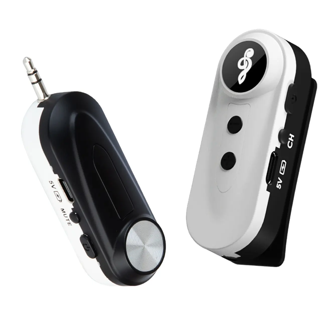 S2 Mini Lavalier UHF Wireless Microphone Cardioid Condenser Microphone for Mobile Phone Made of Metal and Plastic