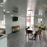 Maison préfabriquée portable Granny Flat 20Ft 40Ft, Villa préfabriquée, Maison pliable en conteneur extensible 2, 3, 4, 5 chambres