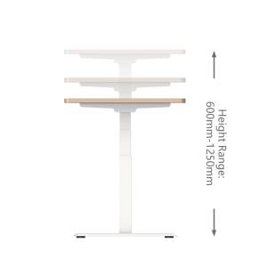 Escritorio Ergonómico Saludable y Beneficioso con Altura Ajustable, Escritorio de Oficina Personalizado con Elevación Automática de 3 Etapas y Motor Dual Eléctrico - Product Image 3
