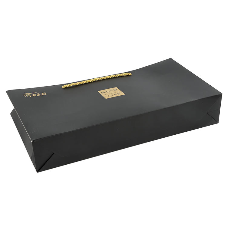 Large Capacity Customize Printed Logo Shopping Gift Packaging Kraft Paper Bag