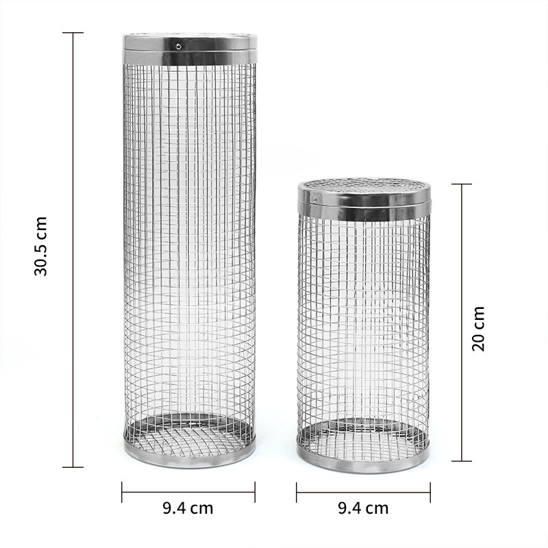 Set Di Cestini Impilabili In Acciaio Inox Ulisem304 Con Manico Rimovibile, Accessori Per Barbecue Con Verdure E Gamberetti Barbecue A Carbone Da Campeggio Regalo Per Uomini Papa E Marito 88443854