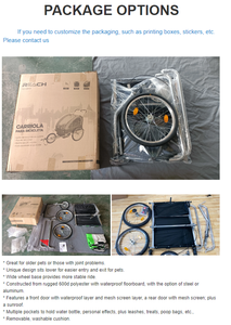 <span class=keywords><strong>Remorque</strong></span> de Vélo Pliable pour Bébé et Animal de Compagnie - Product Image 5