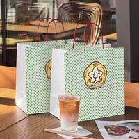 Sacs d'emballage alimentaire en kraft écologiques et recyclables avec logo personnalisé pour la livraison, restaurant Singapour