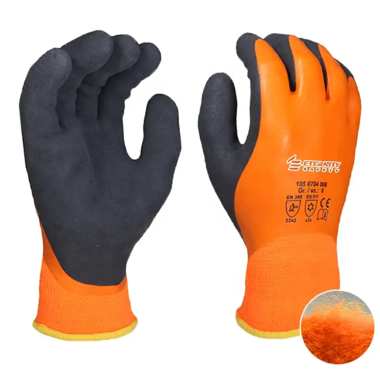 ENTE SAFETY Bester Preis Schimmel freier Produktions schaum Polyester Latex beschichteter Arbeits sicherheits handschuh