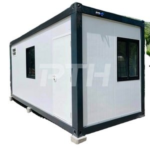 PTH Conteneur de toilettes latérales préfabriqué de 20 pieds de haute qualité, maisons modulaires mobiles standard à vendre - Product Image 1