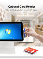 POS-терминал JSJ75 All-in-One с поддержкой нескольких ОС (Android/Windows 10), 10-точечным емкостным сенсорным экраном, двумя экранами, Wi-Fi 6, Bluetooth 5.2, 5G