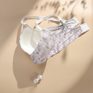 Sharicca-Sujetador con estampado púrpura para mujer, ropa interior de talla grande, Bh, Biustonosz, <span class=keywords><strong>Playtex</strong></span>, Sutia - Product Image 6