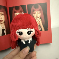 Poupée en peluche style Jennie BlackPink, 10 cm, en coton, adorable jouet en peluche Kpop, cadeau pour les fans, collection