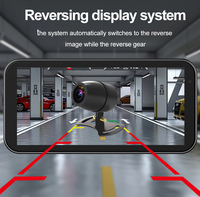 Écran tactile IPS 6,25'' 2CH 1080P+1080P DVR pour moto avec Carplay et Android Auto sans fil, TPMS, WiFi, commande au guidon