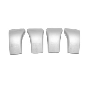 Tapas para portaequipajes de techo de coche, ABS plateado y negro, juego de 4 piezas para Highlander 2015-2021, fácil instalación - Product Image 3