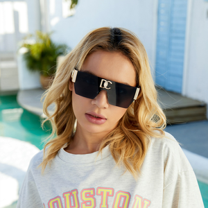 Majormays di lusso alla moda Unisex occhiali da sole di alta qualità UV400 in policarbonato lenti antivento senza montatura peso leggero per i bambini - Product Image 2