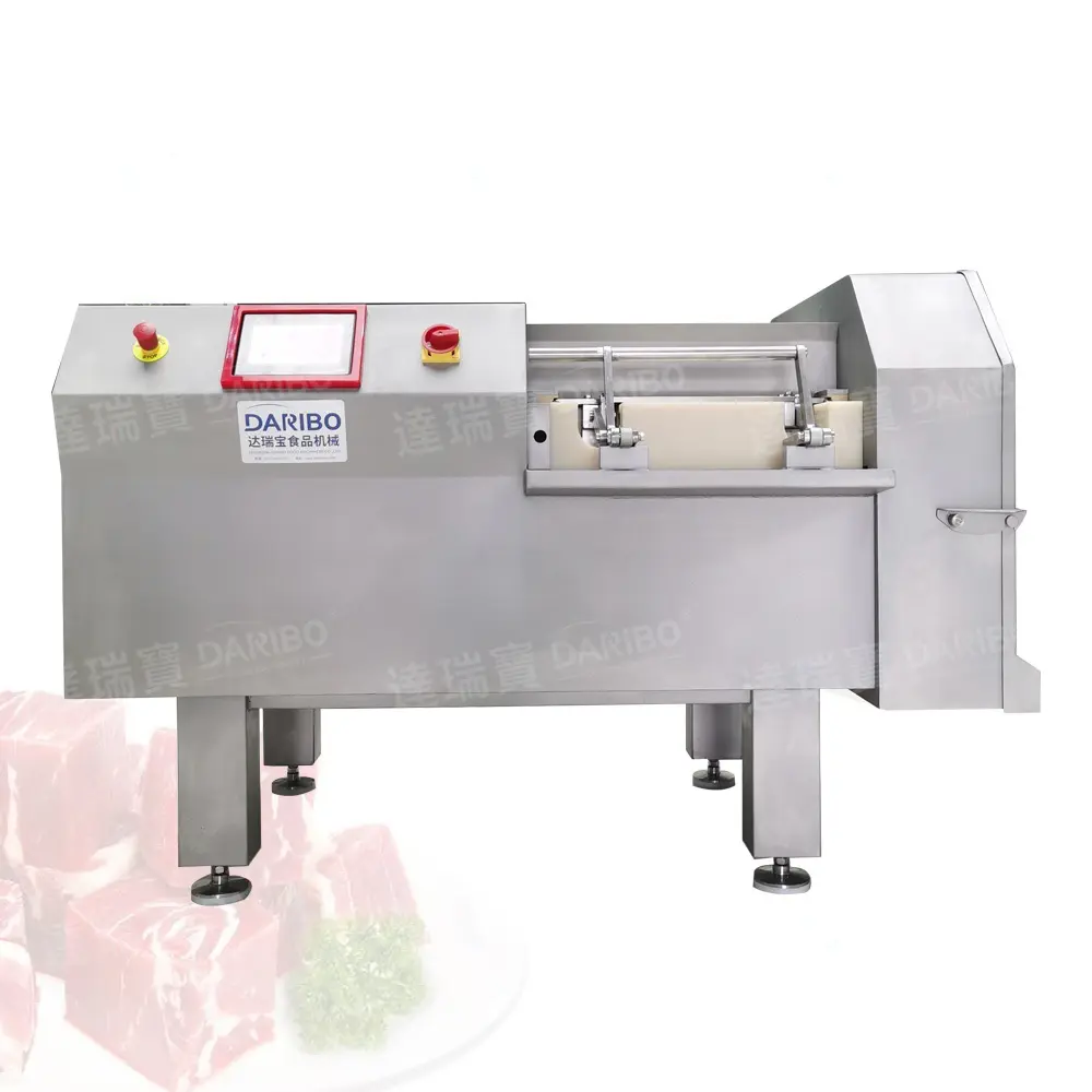 Wholesale Fresh Spareribs Dicer Camel Kangaroo Meat With Bone Cube Cutting Machine For Factory