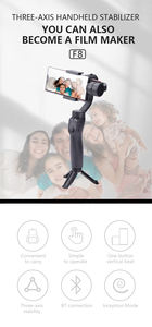 Jingying Usine <span class=keywords><strong>Prix</strong></span> Live Anti shake Selfie Stick Mini Trépied Téléphone Mobile 3 Axes De Poche F8 Gimbal Stabilisateur - Product Image 2