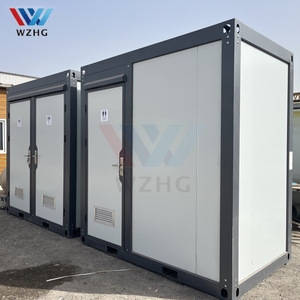 Nouveau type d'installations de douche complètes mobiles et portables Toilettes publiques chinoises surélevées avec fenêtres - Product Image 6