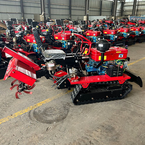 Motoculteur chenillé polyvalent 25HP 35HP pour terres arides et exploitations agricoles – Idéal pour le travail du sol et les opérations de culture - Product Image 1