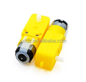 Motor de Reducción de Engranajes DC TOPCUS TT, Relación 1:48/1:120/1:220, Eje Simple/Doble, Imán Potente, Motor de Accionamiento para Coche Robótico 4WD - Product Image 5