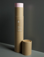 Tubo de Envío Impermeable, Caja Cilíndrica Redonda, Cartón Rígido Especial para Arte, Pared Gruesa para Documentos, Rollos, Paraguas, Portátil