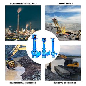 OEM Support Vertical <b>Submersible</b> <b>Pump</b> 100hp High Pressure Centrifugal Slurry <b>Pump</b> for Transport Tailings Slurry - Product Image 5