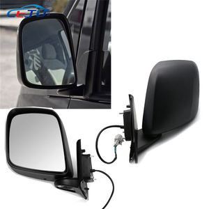 Rétroviseurs latéraux de porte de voiture en ABS noir pour Nissan <span class=keywords><strong>Evalia</strong></span> NV200 Mitsubishi Delica D 3 Van Chevrolet City Express 2009-2023 - Product Image 3