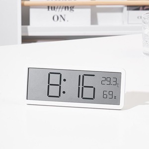 INS Simple Large Screen <strong>Clock</strong> Temperature and Humidity <strong>Clocks</strong> Creative Modern <strong>Clocks</strong> - Product Image 5