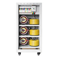 Stabilisateur de tension automatique intelligent triphasé 40KVA 50KVA 60KVA 380V Servomoteur SVC AVR Série TNS