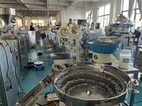 Machine de comptage et d'emballage automatique pour gélules rondes d'huile de poisson et de vitamine E