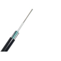 OEM GYXTW Cable de fibra óptica blindado de modo único de 6 núcleos 8MM Mayor resistencia a la tracción 2KM Rollo para cables de comunicación