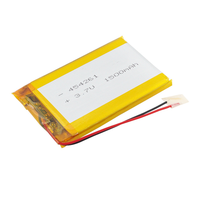 454261 1500mAh 3.7V LiPo Batterie Rechargeable Batterie Au Lithium Polymère Modèle 454261 103450 603450 703048 Batterie Li-Ion Polymère