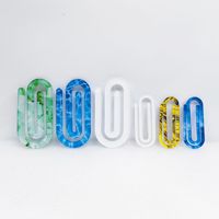 Sublimación personalizada lápiz en blanco manzana acrílico papel Clips decoración manualidades clip escuela Oficina marcapáginas para archivo
