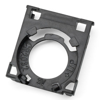 Placa de circuito para llave inteligente de coche, soporte para batería 2032, accesorio para batería, PCB de llave inteligente, bloque de plástico negro