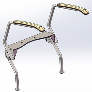 Оптовая продажа, каркас безопасности туалета для ванной комнаты, помогающий пожилым и беременным женщинам, каркас безопасности туалета - Product Image 2