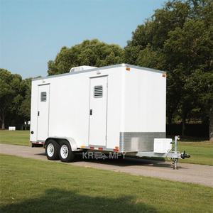 Australian Standard Portable Restroom Trailer with Flushable Toilet Eco-Friendly Durable Luxury Mobile Toilet for <b>Apartment</b> Use - Product Image 4