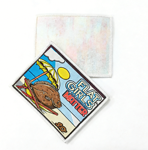 Étiquette tissée personnalisée à motifs, conçue sur mesure, cousue à la main, pour la décoration de sacs à dos, la réparation de vêtements, ou comme patch à coudre. - Product Image 5