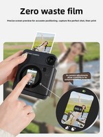 Kamera Instan HPRT Z6 Pro Printer Foto All-in-One Stabilisasi Gambar Displacement Layar 1,8 inci NFC untuk Pelajar