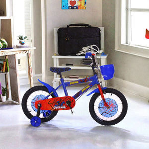 Nouvelle ligne de frein de Scooter pour enfants série <span class=keywords><strong>Spiderman</strong></span> de 12 pouces perle engrenage unique fourche en acier roues d'entraînement suspension de fourche - Product Image 6