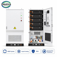 Système de stockage de batteries solaires LiFePO4 832V pour armoire BESS refroidie par liquide 261 kWh, protection incendie par aérosol
