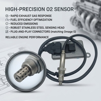 Capteur NOx haute performance 24V 5WK9 6770A 5801518405 pour Iveco Daily III SCR, contrôle des émissions diesel après traitement