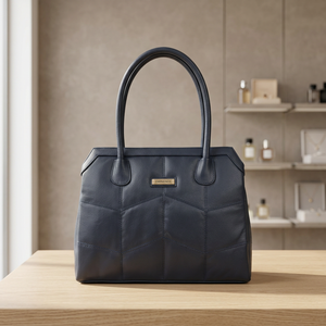Bolsos de Mano de Cuero Genuino Ecológicos, con Cierre, Impermeables, de Gran Capacidad, Estilo Occidental de Lujo, a la Moda para Mujer, Venta Especial - Product Image 1