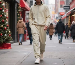 Conjuntos Deportivos Personalizados con Logotipo del Fabricante, Ropa Deportiva, Ropa de Entrenamiento, Chándal Cómodo para Hombre, Trajes Deportivos para Hombre - Product Image 2