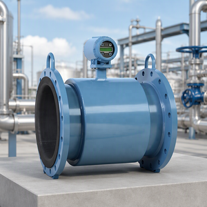Débitmètre magnétique 8750W DN100 IP68 HART 4-20mA intelligent pour la mesure de l'eau et des eaux usées - Product Image 1