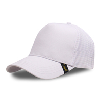 Casquette Trucker Originale à 6 Panneaux, Profil Haut, Logo Personnalisé, en Maille Unie, Tendance, pour Hommes et Femmes, Idéale pour le Cyclisme